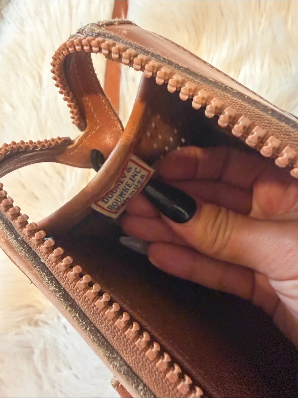 Dooney & Bourke Leather Satchel